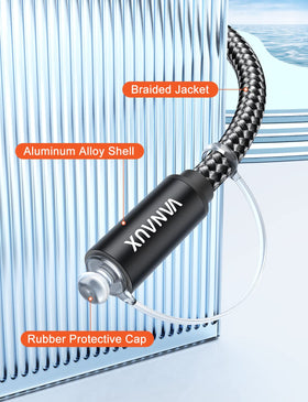 VANAUX signal-stability tested Toslink extension for reliable audio