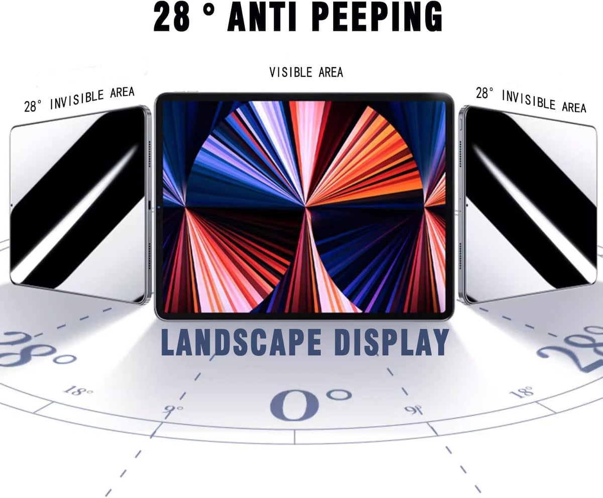 Vanckle anti-glare matte finish reduces reflections for comfortable viewing