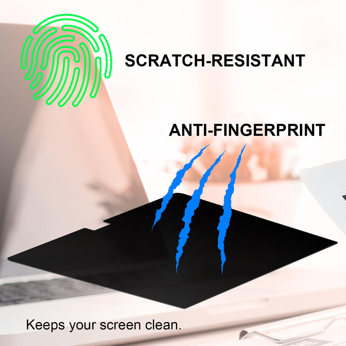 Vanckle precise fit for MacBook Air 13.6 inch models ensures full coverage