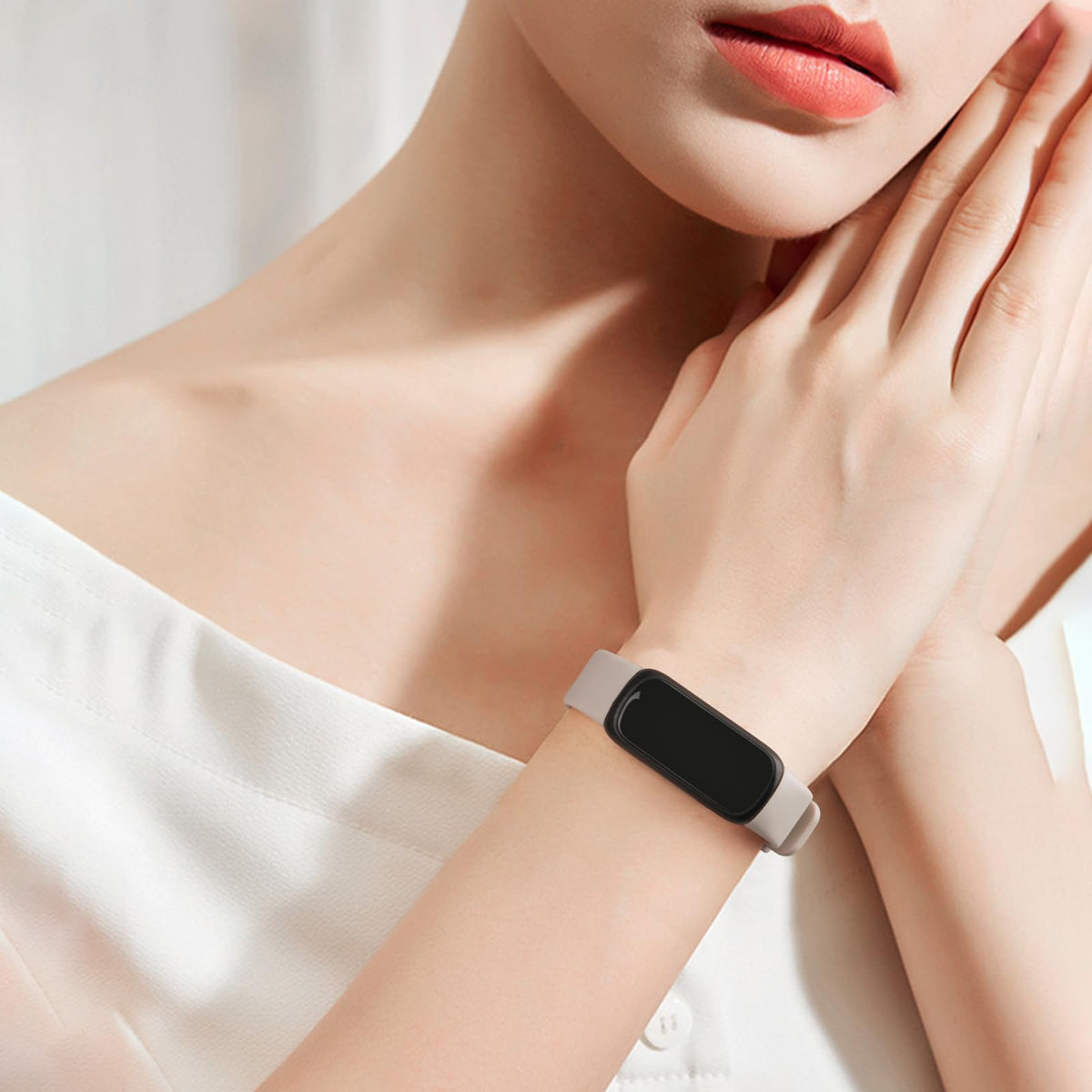 Vancle band on runner demonstrating breathable, sweat-resistant performance