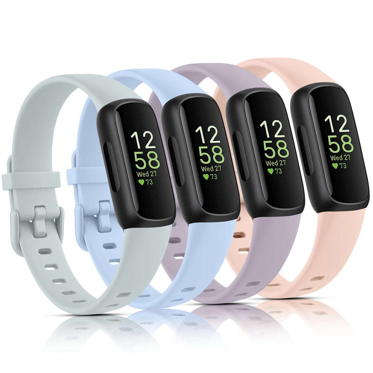 Vancle Inspire 3 lavender band for daily comfort and workouts