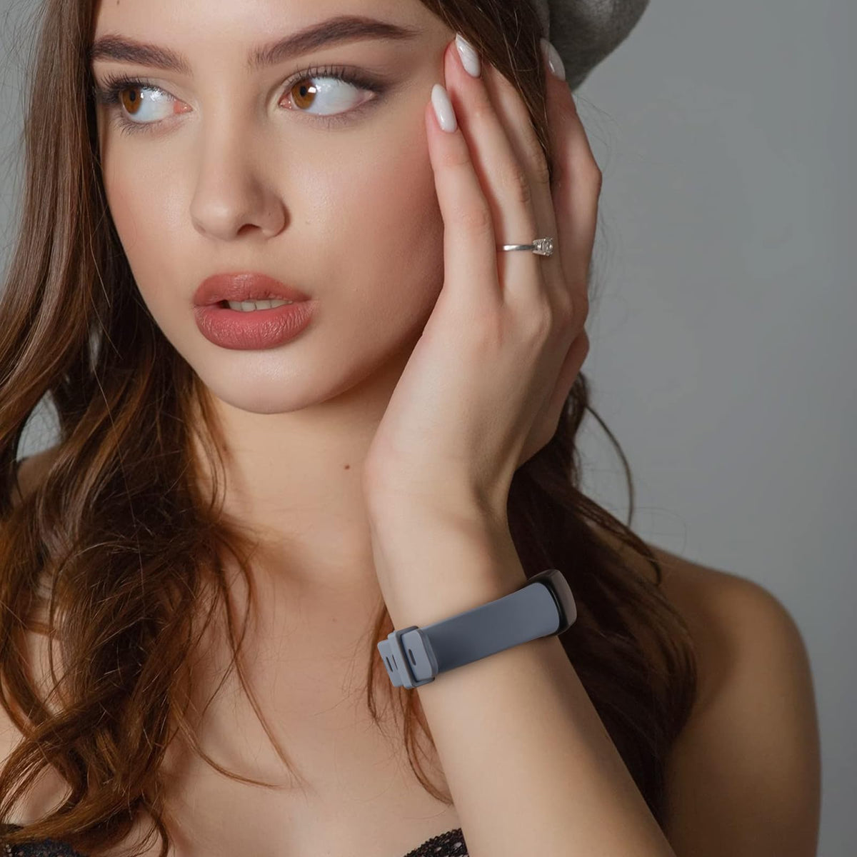 Vancle lifestyle shot on desk showing everyday style and wearable versatility