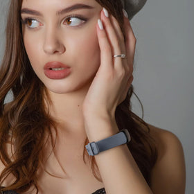 Vancle lifestyle shot on desk showing everyday style and wearable versatility