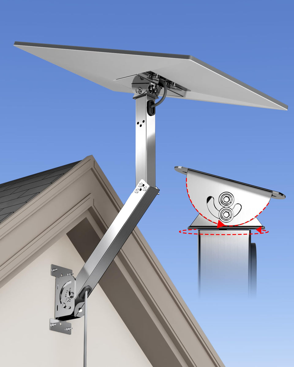 VANDESAIL front view of full mount kit shows durable hardware and clear fit
