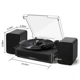 Vangoa removable dust cover keeps your setup looking tidy.