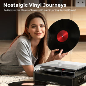 Vangoa USB and AUX inputs support versatile digital options.
