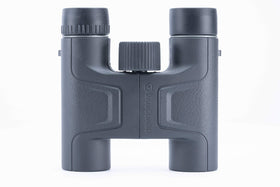 Vanguard Vesta 10x25 waterproof housing ready for rugged outdoor use.