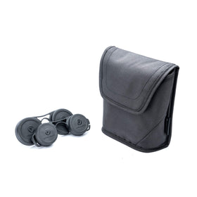 Soft pouch and neck strap are included for easy transport of Vesta 8420.