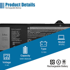 VANPIR battery top label with specs and benefit of clear identification