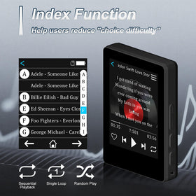 VANSING 2.4-inch touch screen offers smooth navigation.
