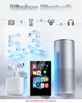 VANSING All-in-one MP3 player offering music, recorder, ebook, radio, and photos.