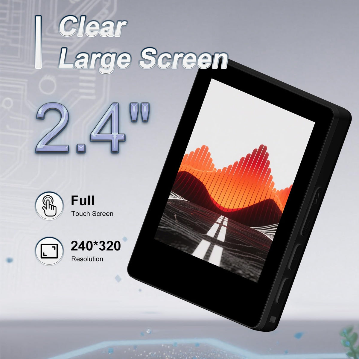 VANSING all-in-one device combines music, recorder, FM radio, and eBook.