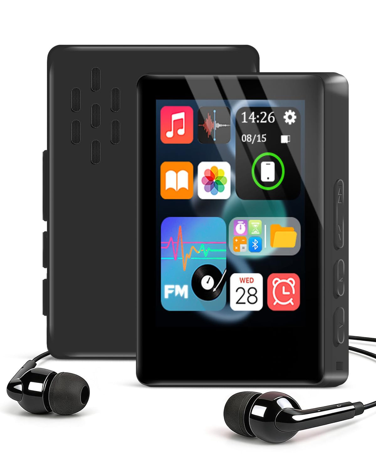VANSING portable MP3 player with speaker for music on the go.