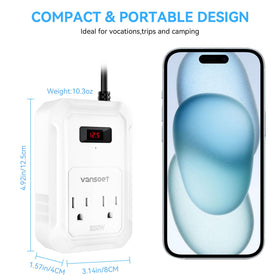 Vansoet compact portable design fits in car space