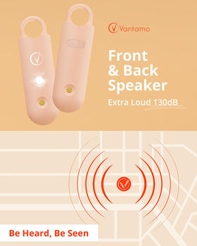 Vantamo held in hand to show compact size and easy everyday carry benefit