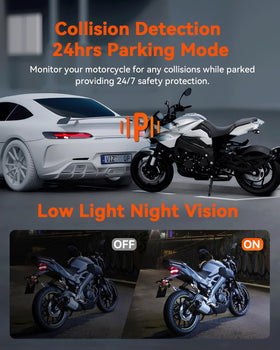 Vantrue F1 GPS and Wi-Fi enable route mapping and quick video sharing from your phone.