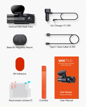 Easy install with magnetic mount and up to 512GB storage.