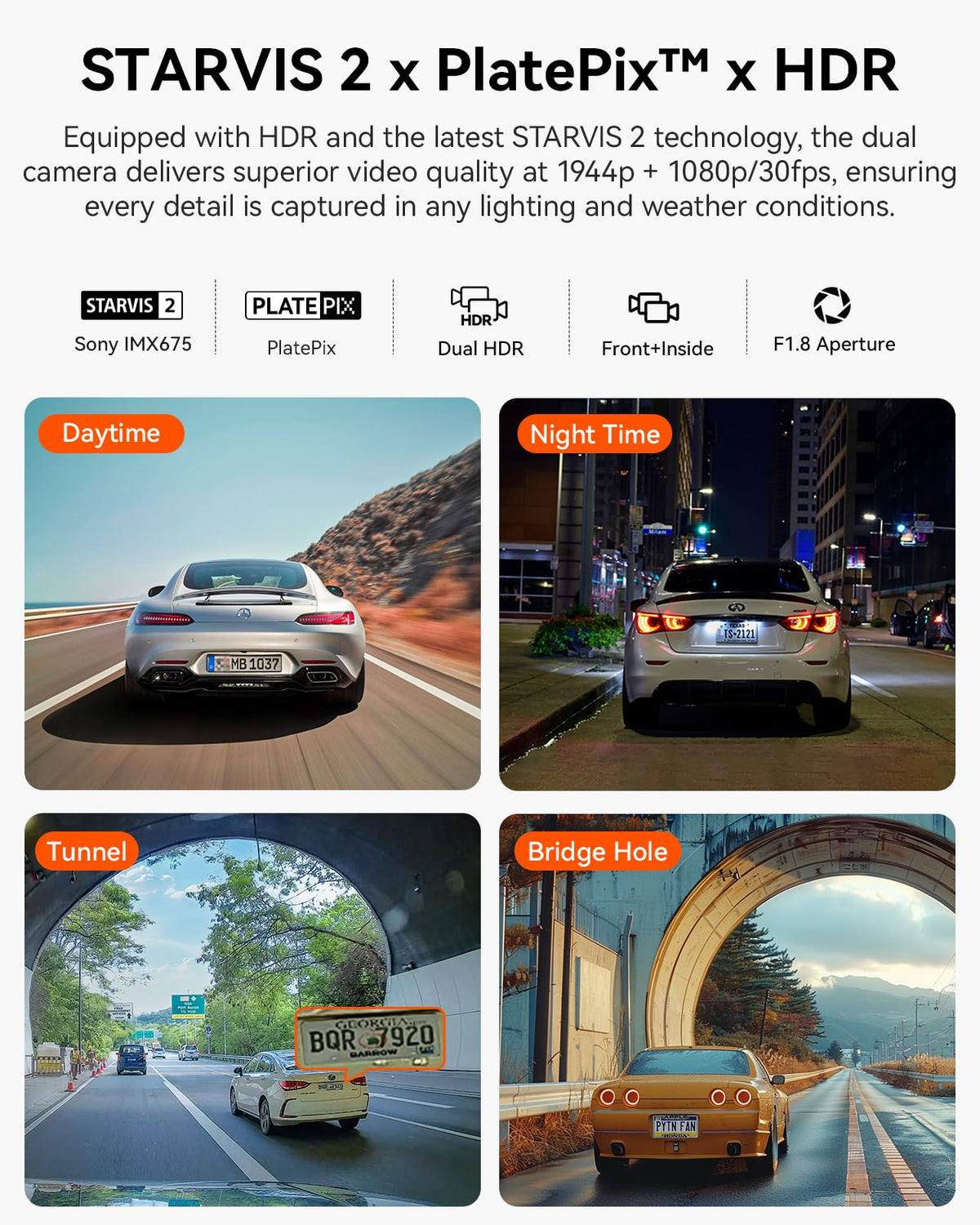 Vantrue N2X interior cabin camera documents in-car activity discreetly.