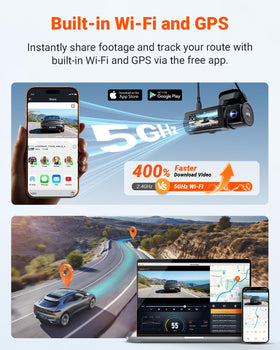 Vantrue N4 Pro S buffered parking mode protects your parked vehicle around the clock.