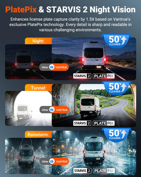 Vantrue N4S rear camera provides cargo-area detail in 2.5K clarity.