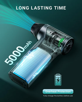 VANTRUE POWER T150 nozzle close-up displaying fit and finish for targeted airflow