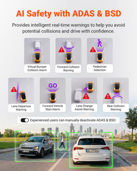 Vantrue S1 Pro PlatePix night vision preserves license plates in low light