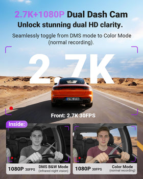 Vantrue S1 Pro StarVIS 2 night vision captures dim streets clearly.