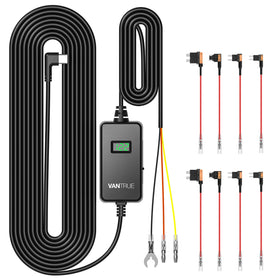 VANTRUE USB-C display hardwire kit for dashcam with stable power during driving.