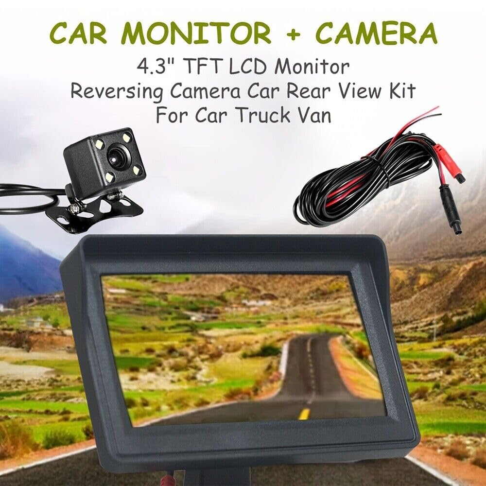 Vanxse monitor installed in vehicle dashboard improving driver visibility benefit