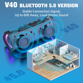 Vanzon V40 in TWS mode delivers wider stereo sound.