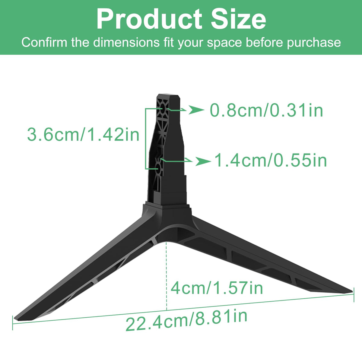 Varghesyla bottom pad detail protecting furniture and preventing slips
