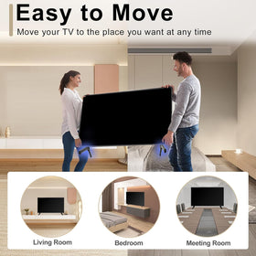 Varghesyla desktop placement enables flexible living room arrangements