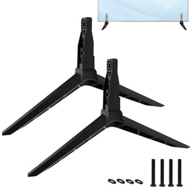 Varghesyla front view of replacement Vizio TV legs showing sturdy support