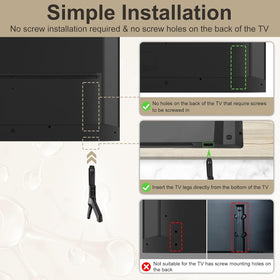 Varghesyla Samsung TU7000-compatible stand fits UN50/UN55/UN58 models