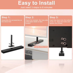 Varghesyla screw hole alignment detail showing precise fit for XBR-55X900E and XBR-65X900E