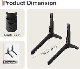 Varghesyla tabletop TV stand keeps living spaces tidy and organized