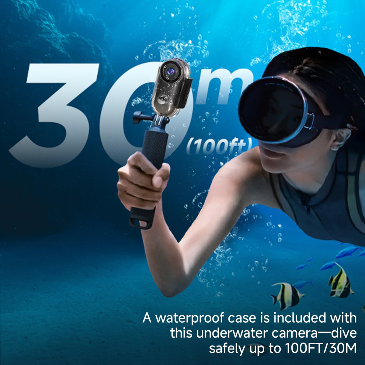 Vauvinmaic magnetic chest-strap attachment enables chest-mounted POV.