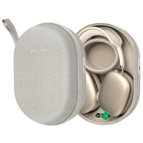 VAWVVA charging case for AirPods Max with front view and travel-ready protection.