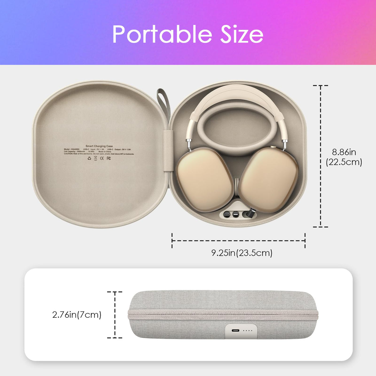 VAWVVA smart sleep mode conserves energy when stored.