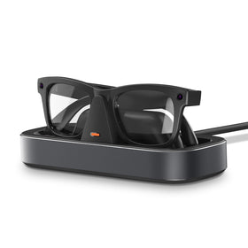 VAWVVA front view of charger showing compact gray design and organized storage benefit