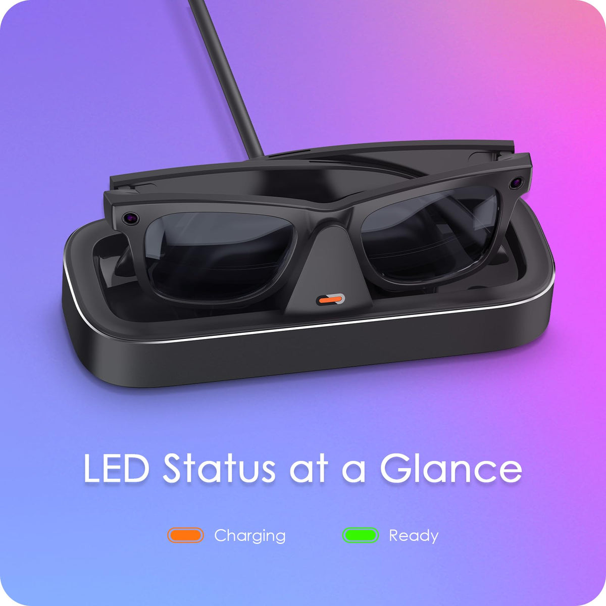 VAWVVA LED indicator lit showing charging status for quick visual confirmation of power