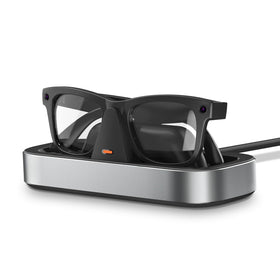 VAWVVA front view of platinum charging station showing sleek design and tidy footprint