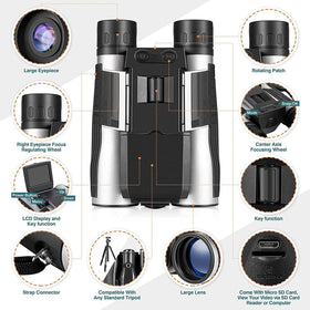 Vazussk 8x digital zoom adds extra detail for distant subjects