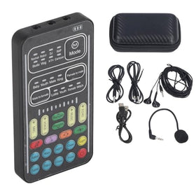 VBESTLIFE Voice Changer Set front view showing compact build for easy transport