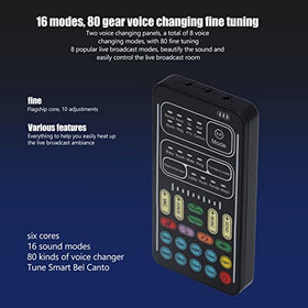 VBESTLIFE Voice Changer Set highlighting built-in sound effects for fun audio moments