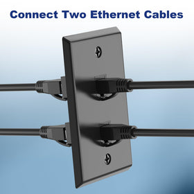 VCE wall plate with included screws beside it to show size and mounting hardware convenience