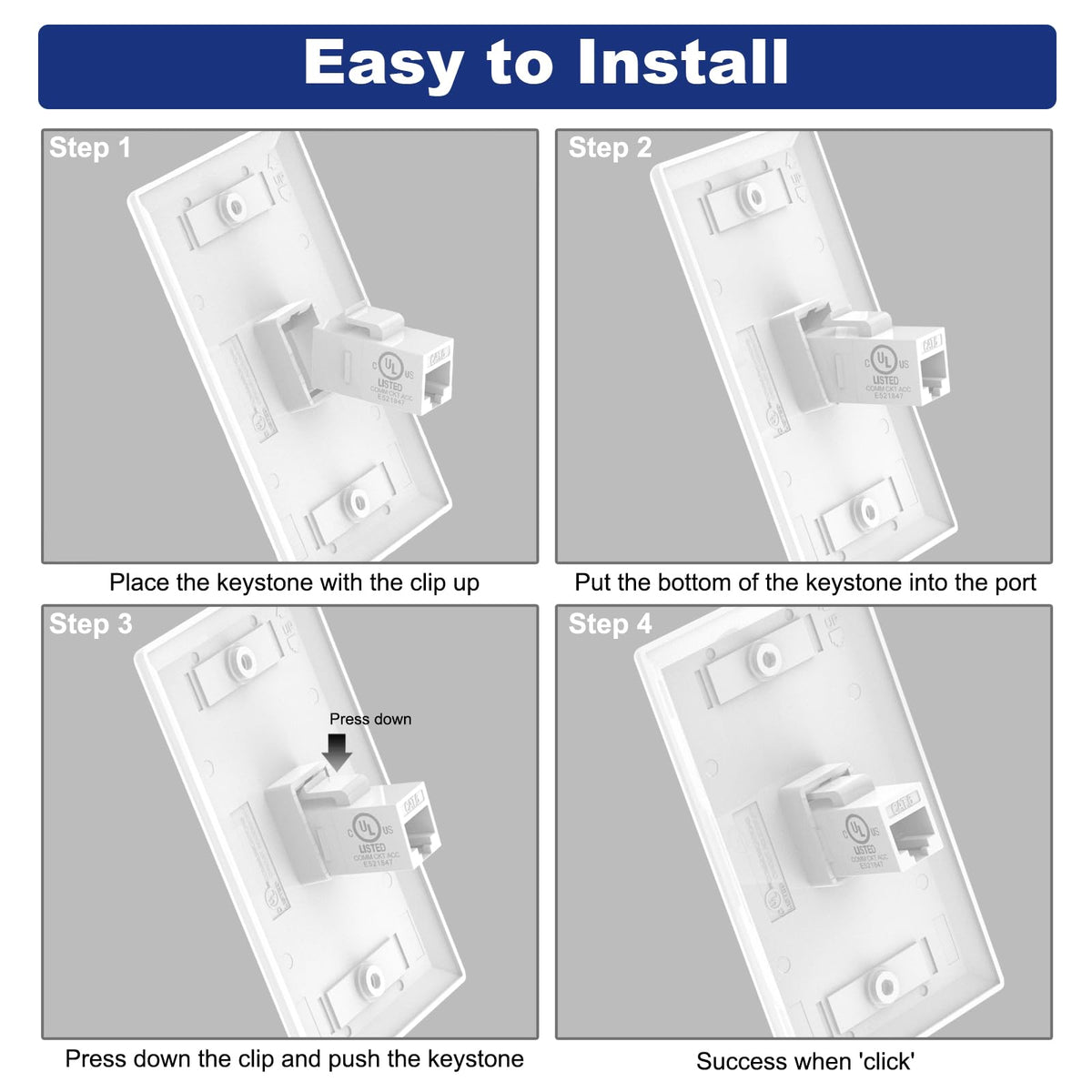 VCE packaged 10-pack kits ready for multi-room installs and contractor convenience