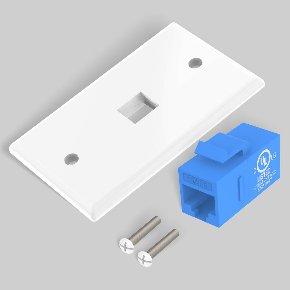 VCE scale comparison against a gang box showing compatibility and proper mounting fit
