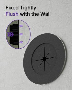 VCELINK drywall hole saw 3-inch shows quick installation with clean grommet fit.