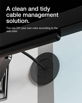 VCELINK flexible pass-through grommets protect cables during through-wall routing.